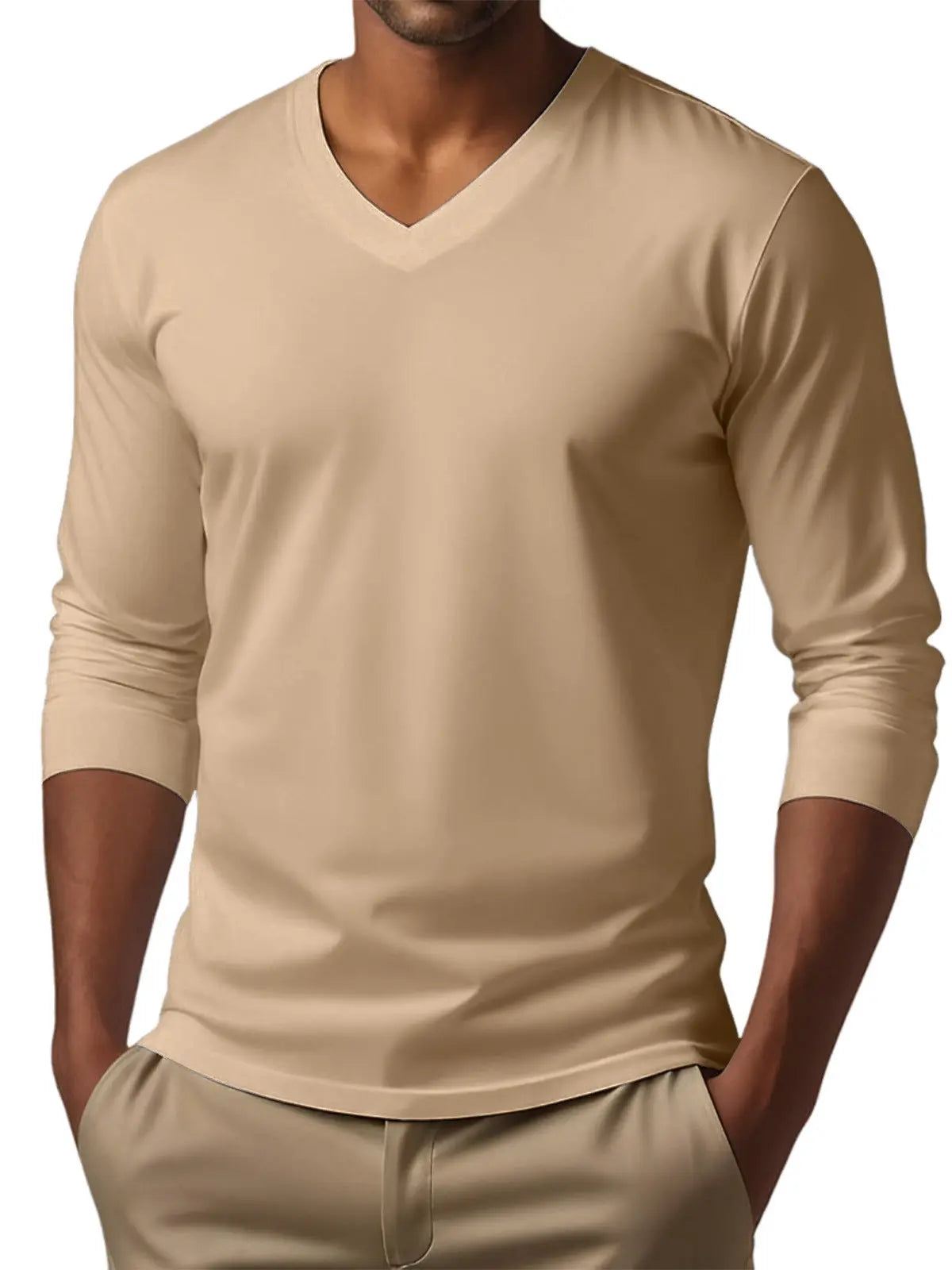 Men's Digital Printing Men's Versatile Long Sleeve  Pre2brand