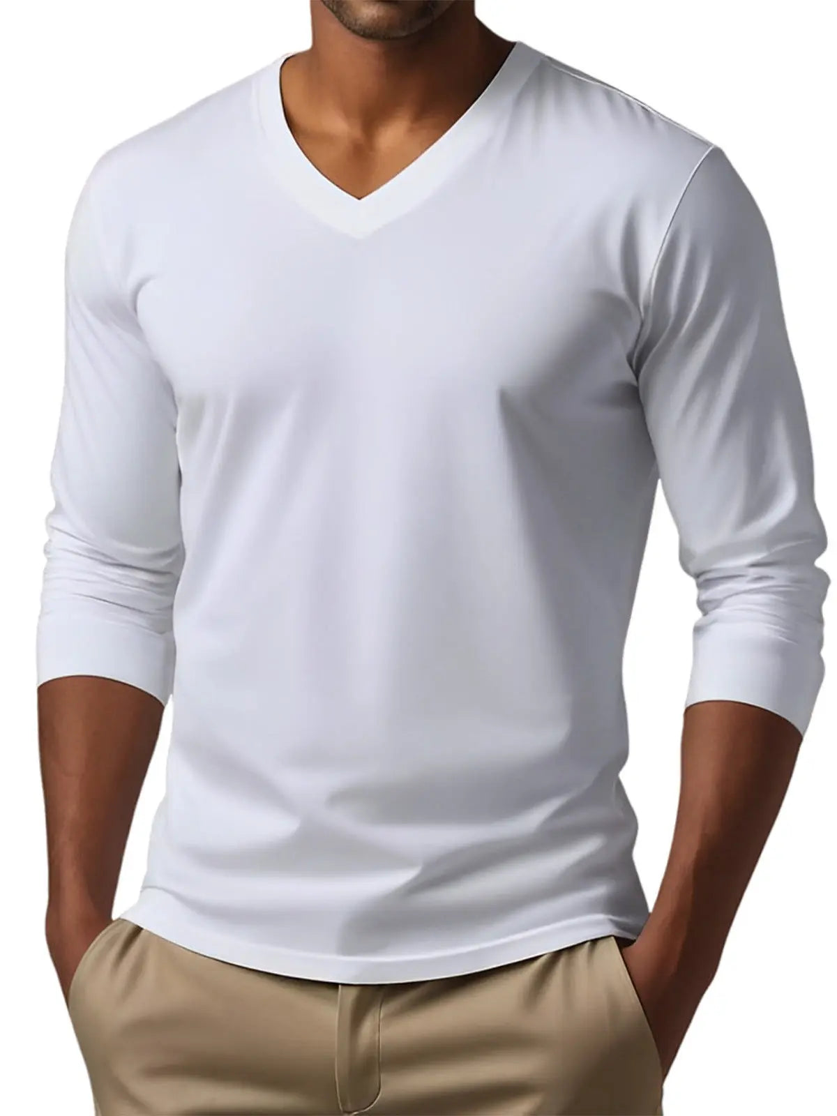 Men's Digital Printing Men's Versatile Long Sleeve  Pre2brand