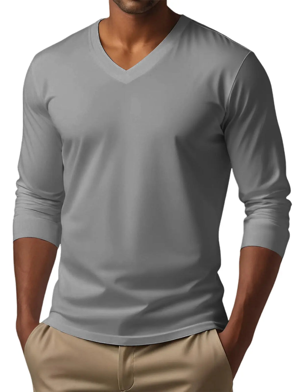Men's Digital Printing Men's Versatile Long Sleeve  Pre2brand