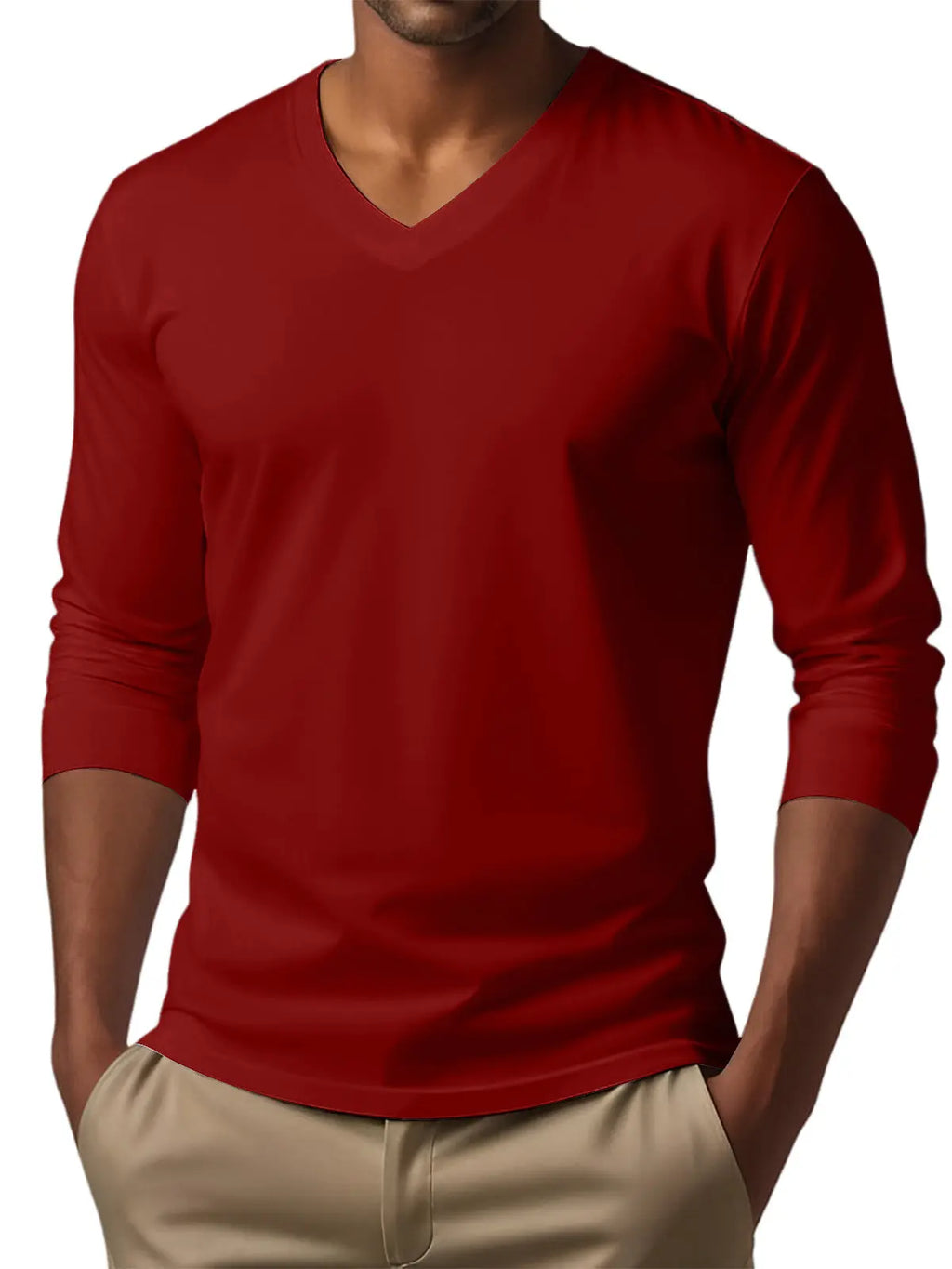 Men's Digital Printing Men's Versatile Long Sleeve  Pre2brand