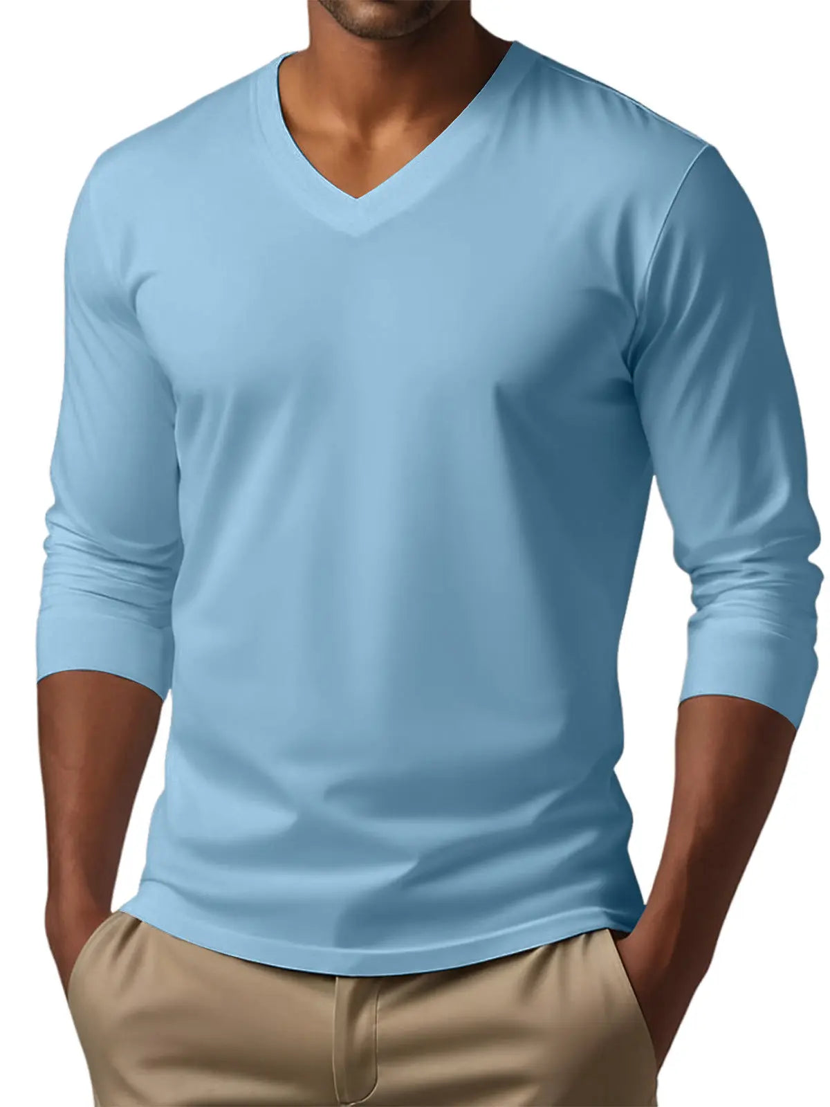 Men's Digital Printing Men's Versatile Long Sleeve  Pre2brand