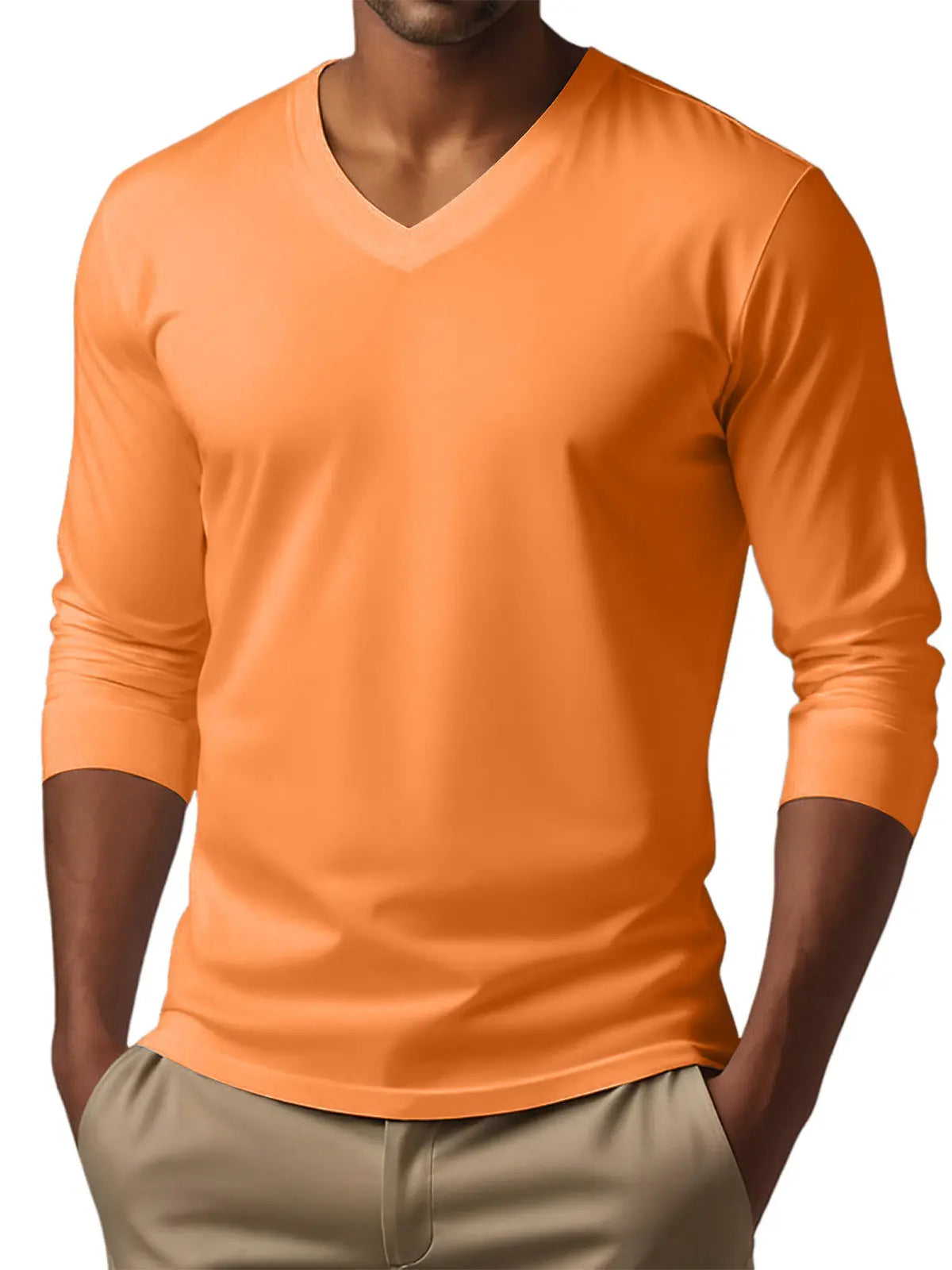 Men's Digital Printing Men's Versatile Long Sleeve  Pre2brand