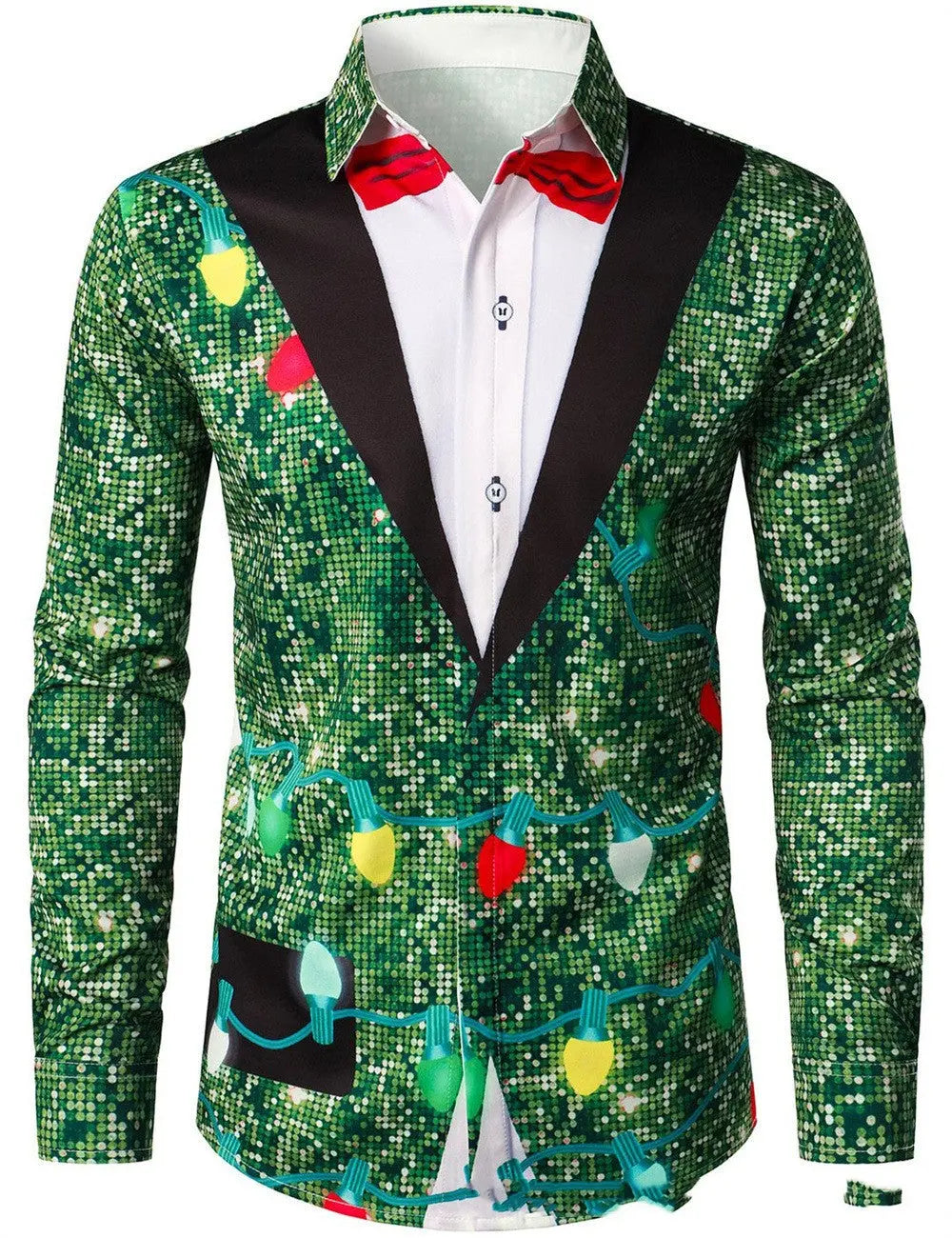 Men's Digital Printing Positioning Casual Shirts  Pre2brand AUI23-6XL