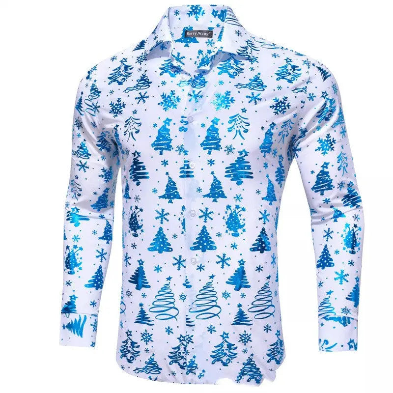 Men's Digital Printing Positioning Casual Shirts  Pre2brand AUI28-6XL