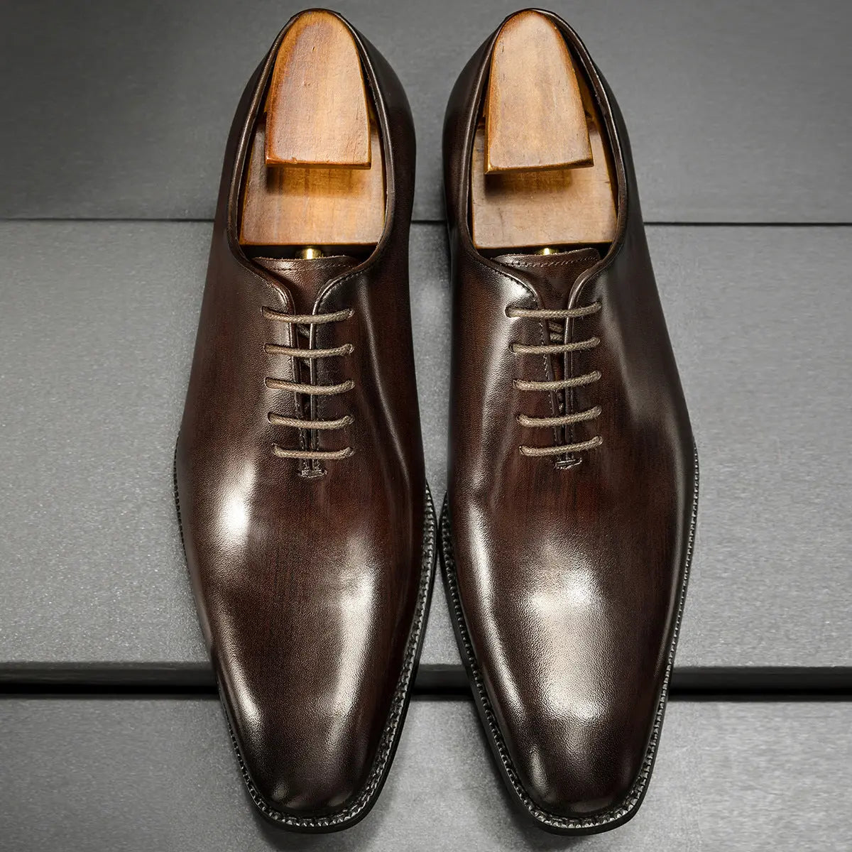 Men's Formal British Style Groom Leather Shoes - Pre2brand