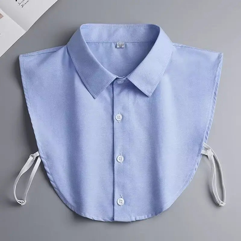 Men's Formal Shirt Matching Decorative Collar  Pre2brand Blue