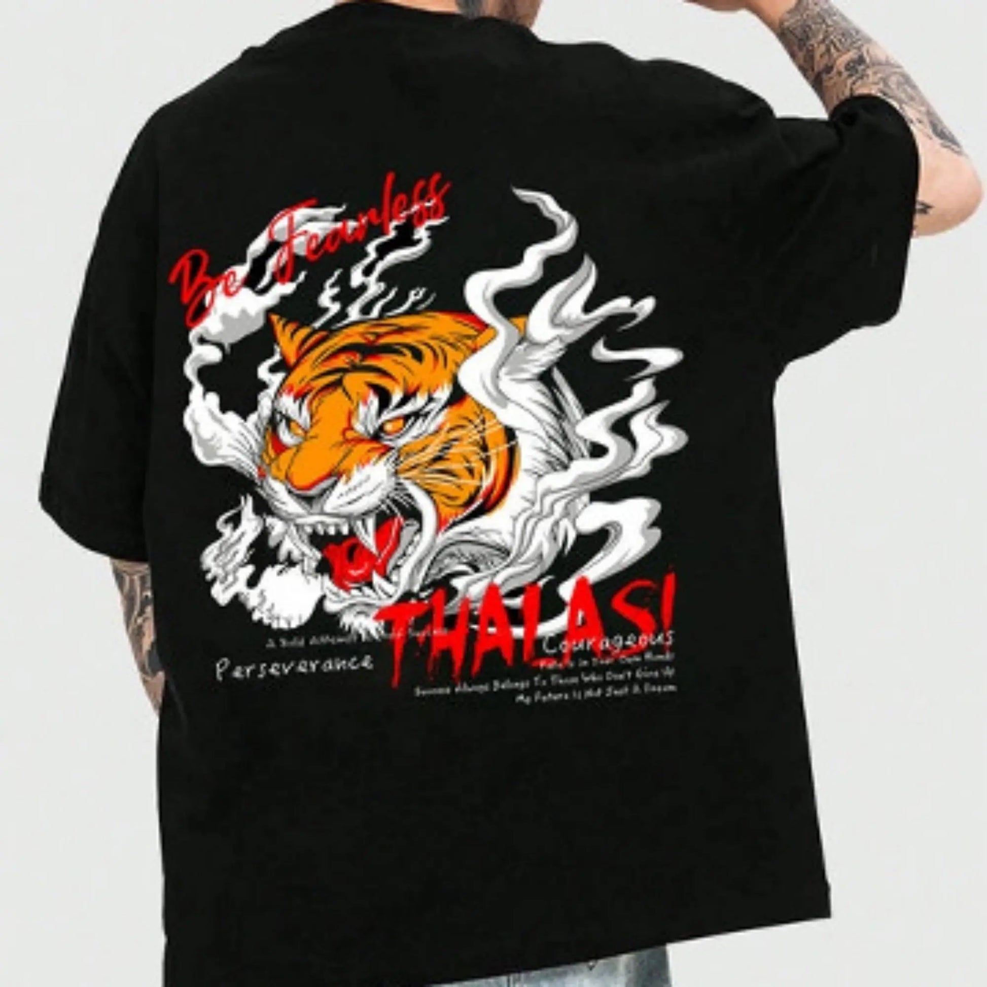 Men's High Quality Printed American T-shirt  Pre2brand LJ4-6XL