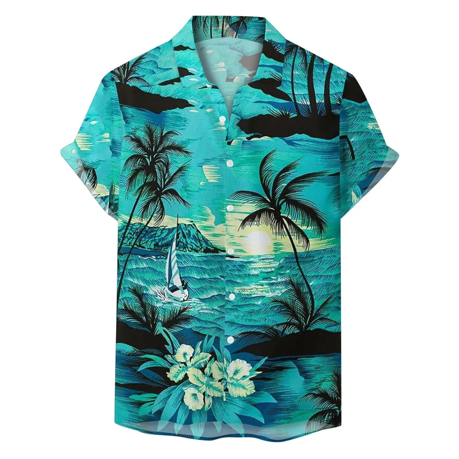 Men's Hong Kong Style Japanese Style Hip Hop Retro Loose Shirt  Pre2brand CY12512-6XL