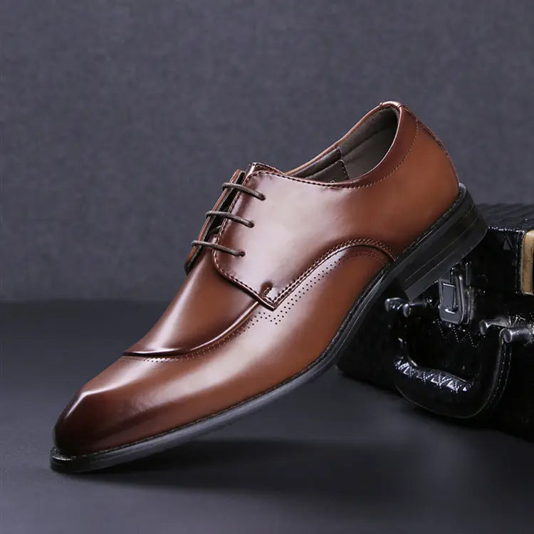 Men's Leather Cross-border Japanese Men's Leather Shoes - Pre2brand