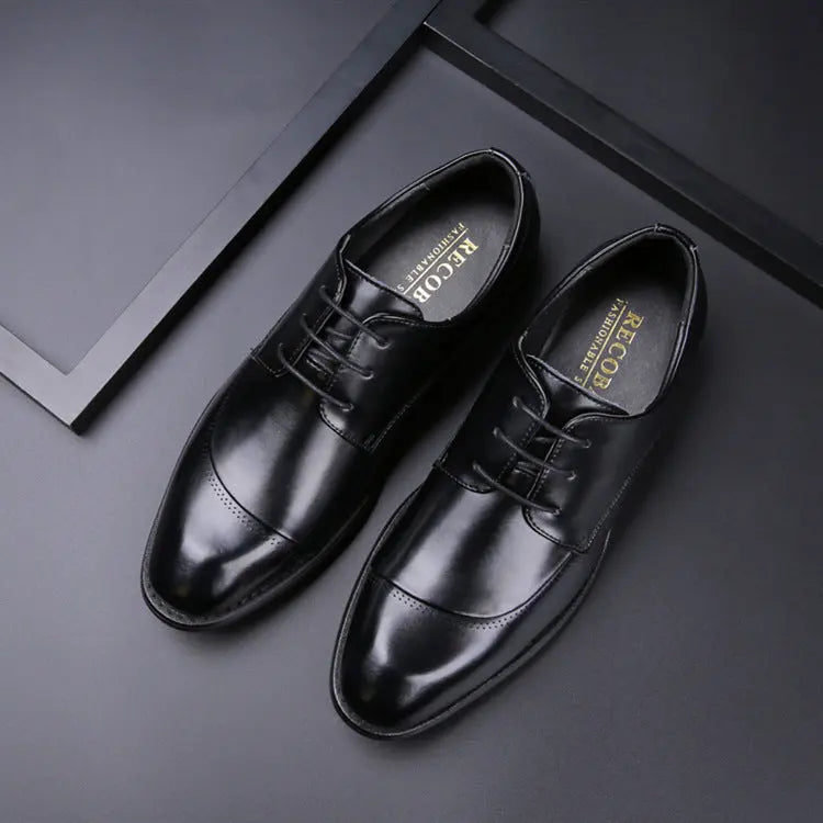 Men's Leather Cross-border Japanese Men's Leather Shoes - Pre2brand