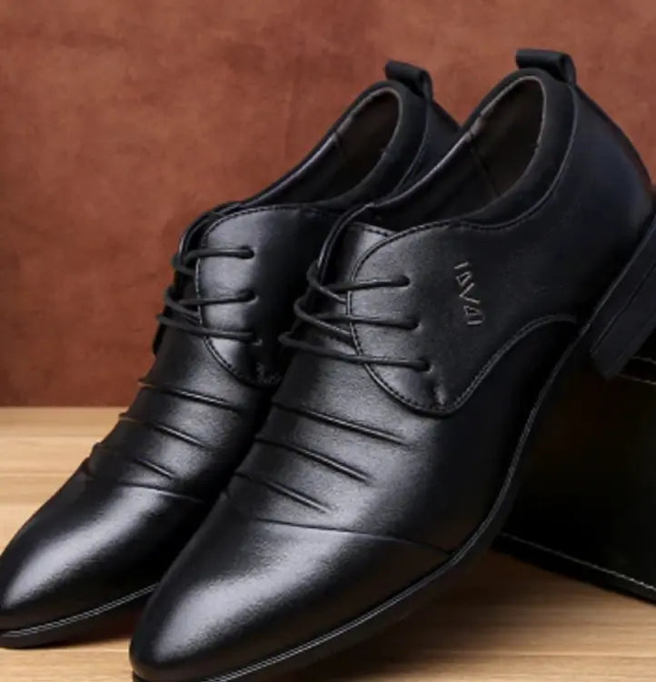 Men's Leather Shoes, Men's Spring And Autumn Men's Shoes, Casual Leather Shoes - Pre2brand