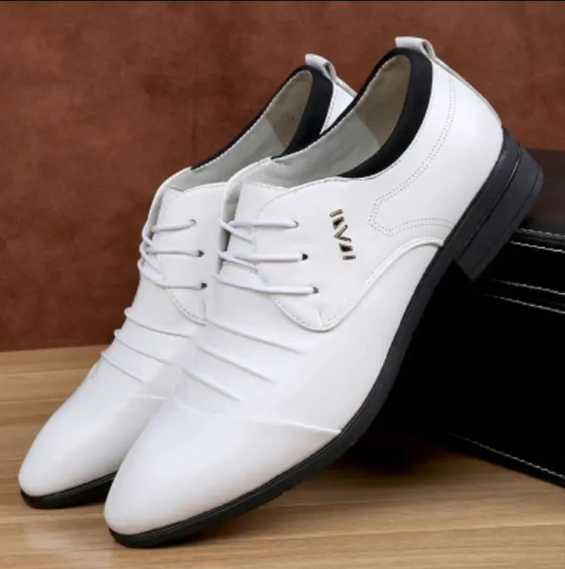 Men's Leather Shoes, Men's Spring And Autumn Men's Shoes, Casual Leather Shoes - Pre2brand