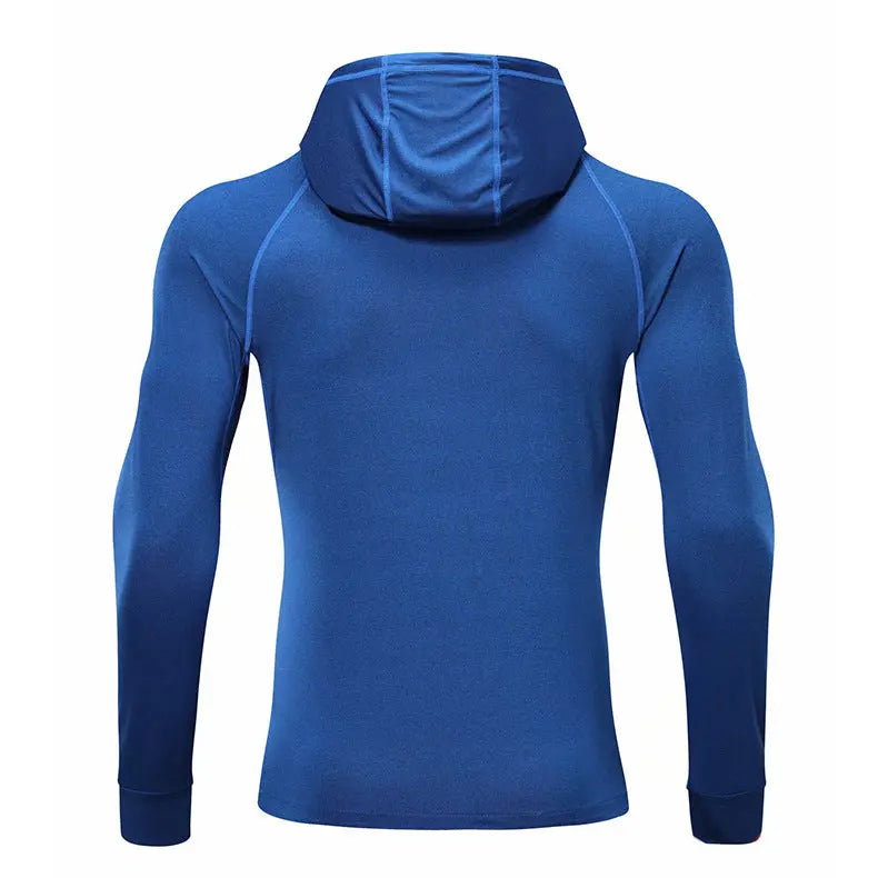 Men's Long-sleeved Stretch Tight Fitness Training Suit - Pre2brand
