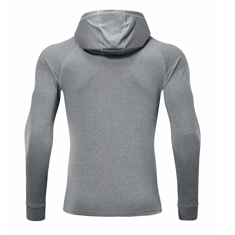 Men's Long-sleeved Stretch Tight Fitness Training Suit - Pre2brand