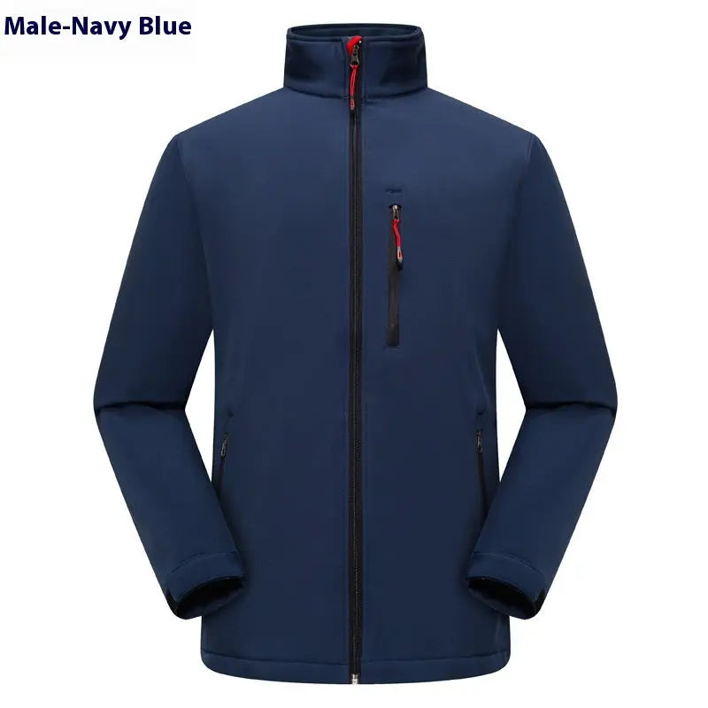 Men's Outdoor Waterproof Single Layer Cover Case  Pre2brand Navy-Blue-5XL