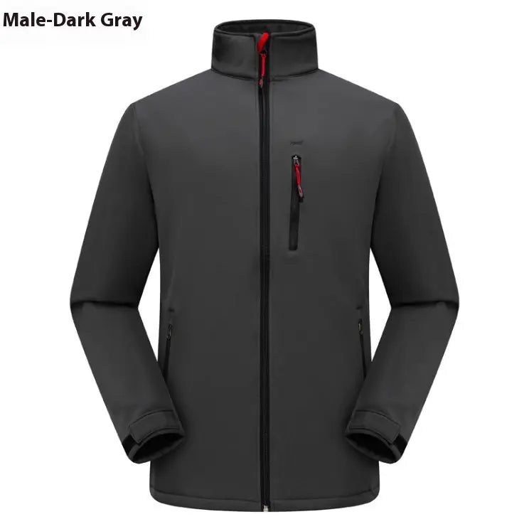 Men's Outdoor Waterproof Single Layer Cover Case  Pre2brand Dark-Gray-5XL