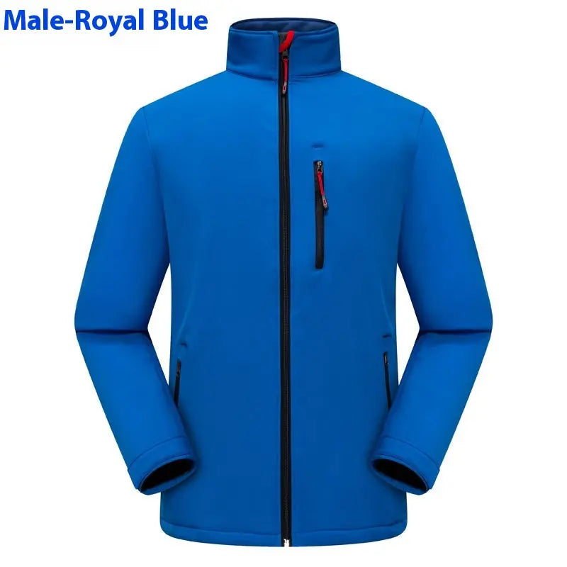 Men's Outdoor Waterproof Single Layer Cover Case  Pre2brand Sapphire-Blue-5XL