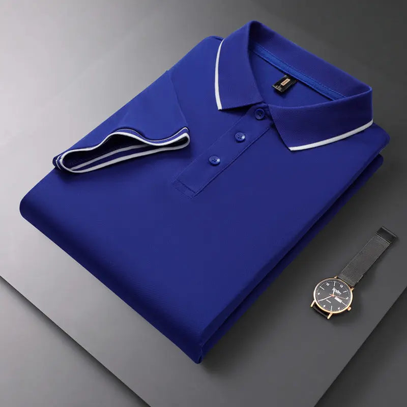 Men's Polo Shirt Lapel T-shirt Summer Short Sleeve  Pre2brand