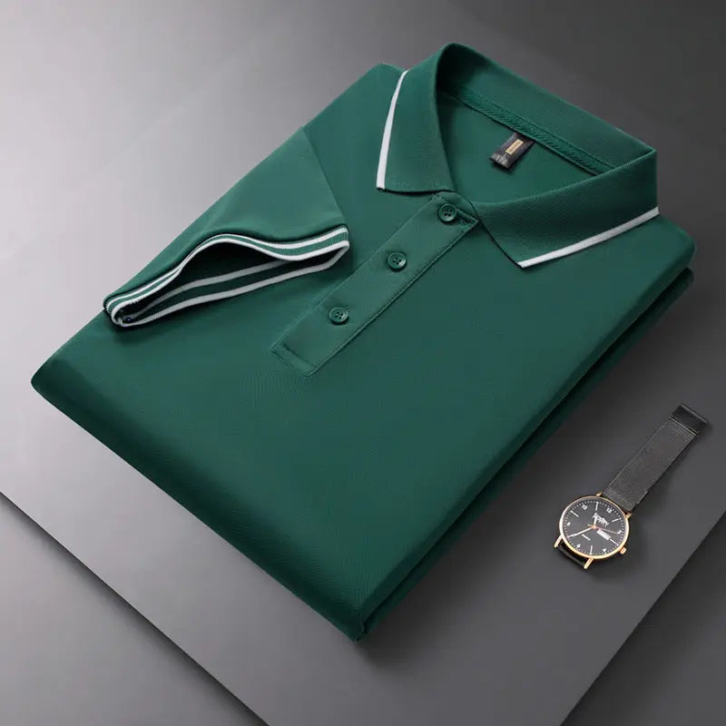 Men's Polo Shirt Lapel T-shirt Summer Short Sleeve  Pre2brand