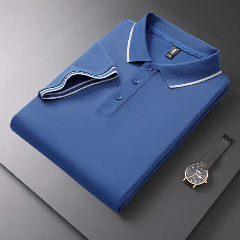 Men's Polo Shirt Lapel T-shirt Summer Short Sleeve  Pre2brand