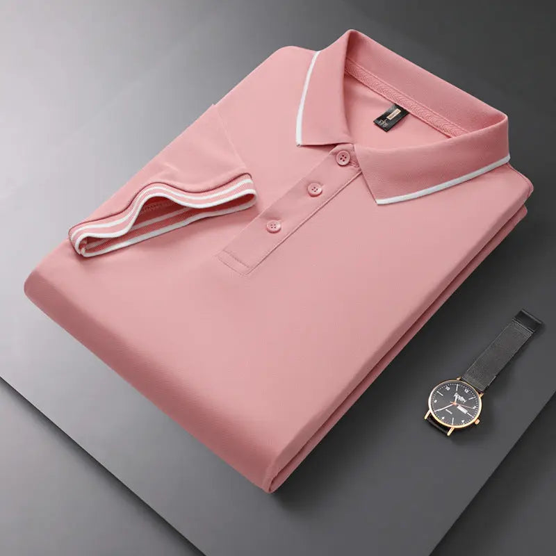 Men's Polo Shirt Lapel T-shirt Summer Short Sleeve  Pre2brand