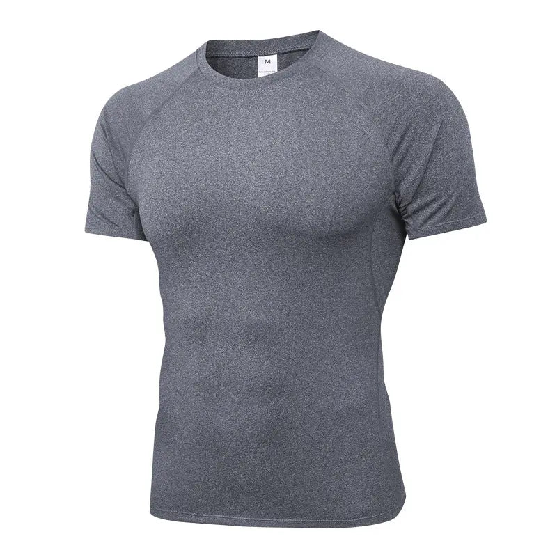 Men's Quick-drying High Elastic Training Wear Short Sleeve  Pre2brand