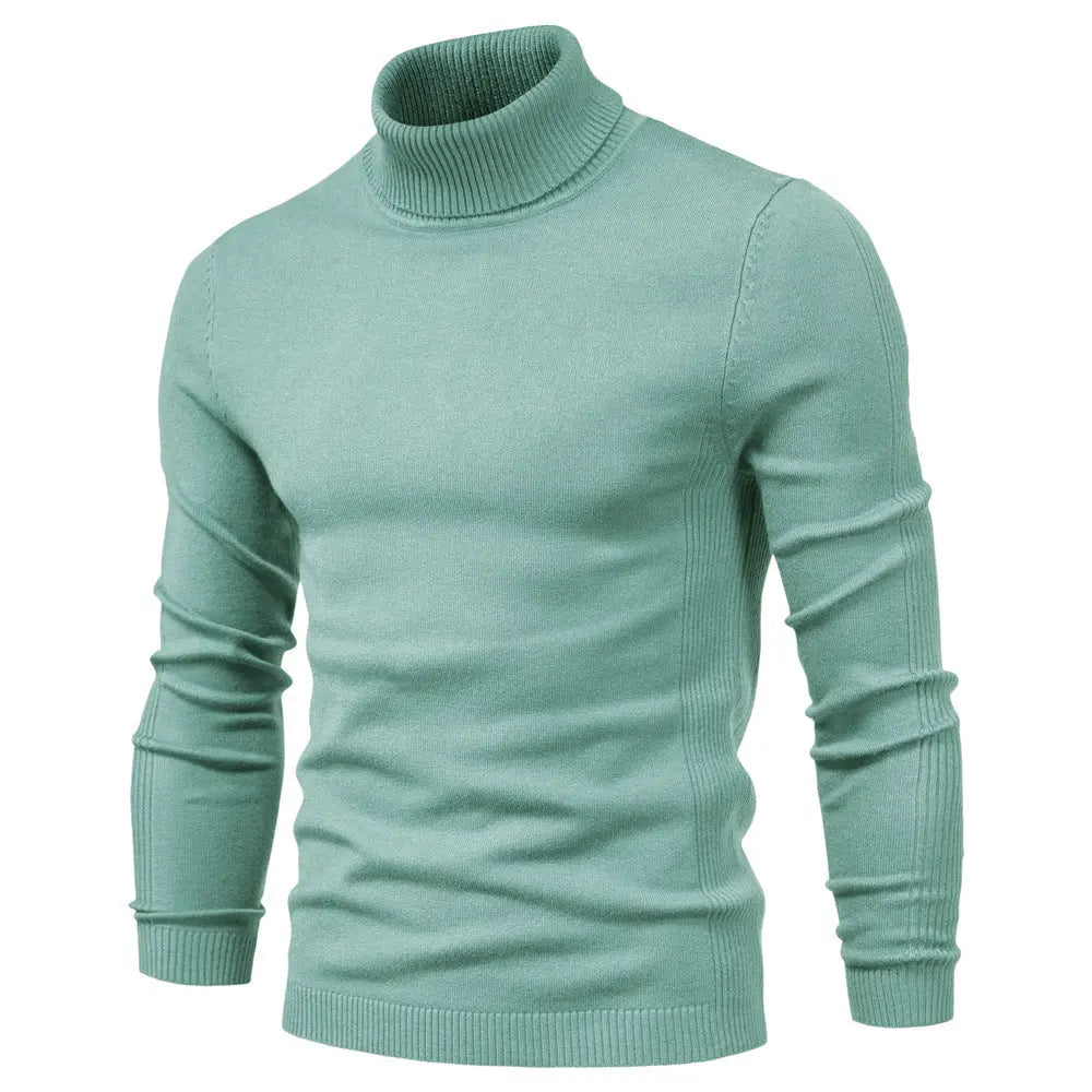 Men's Solid Color Pullover Sweater  Pre2brand Mugwort-green-XXXL