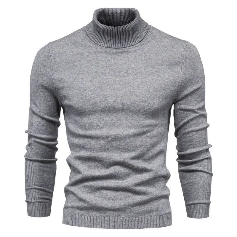 Men's Solid Color Pullover Sweater  Pre2brand Gray-XXXL