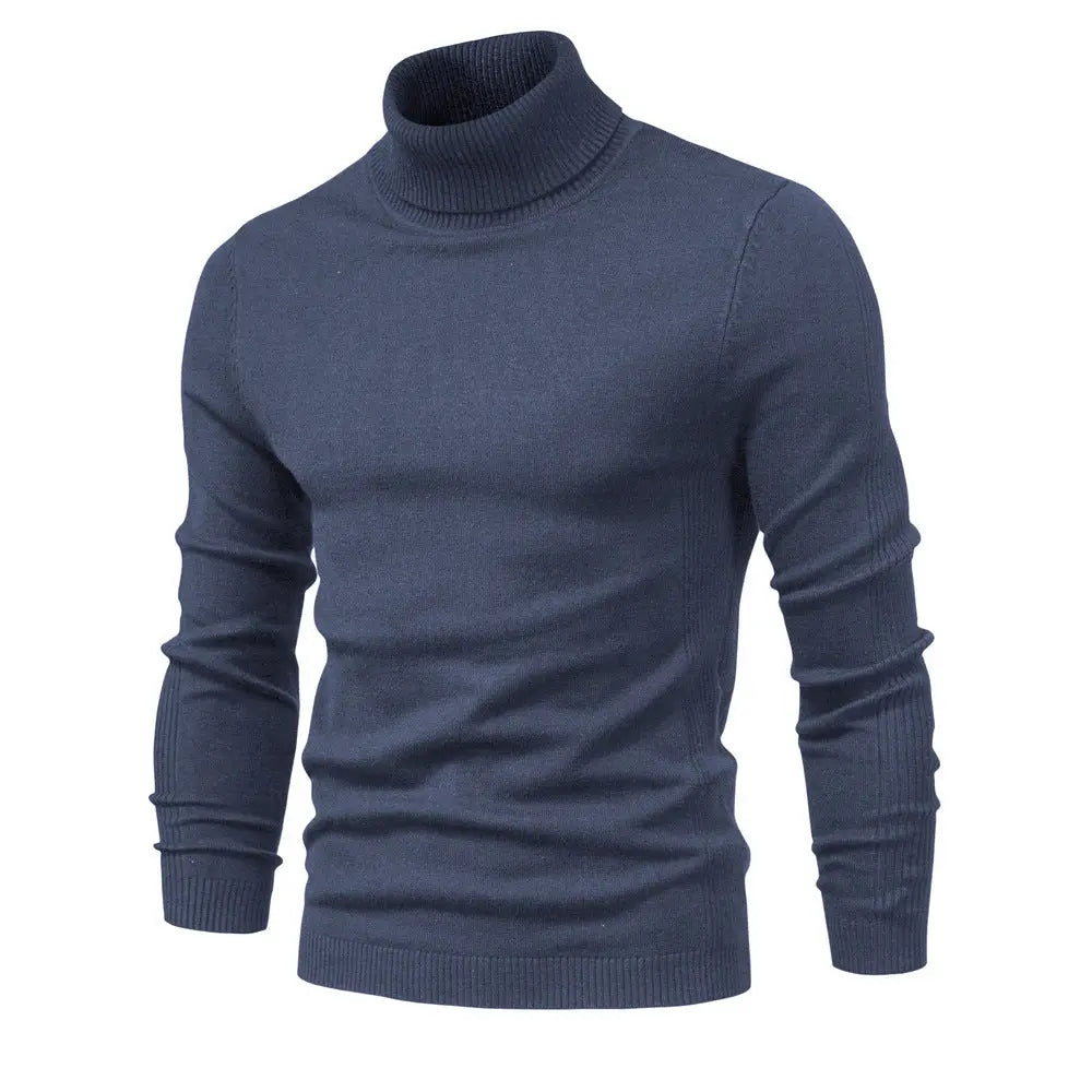 Men's Solid Color Pullover Sweater  Pre2brand Dark-gray-XXXL