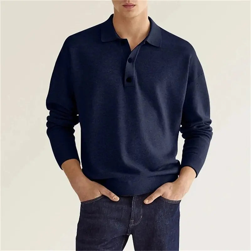 Men's Sweater  Pre2brand Navy-blue-XXXL