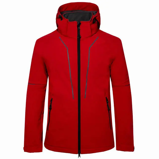 Men's outdoor mountaineering storm suit windbreaker soft shell suit - Pre2brand