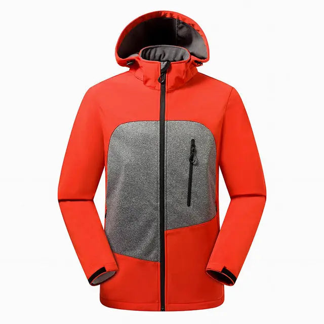 Men's outdoor mountaineering storm suit windbreaker soft shell suit - Pre2brand