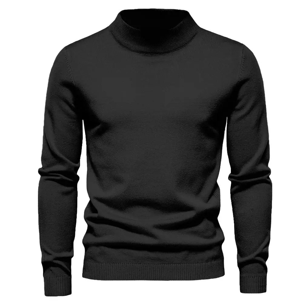 Mid-collar Slim Fit Men's Sweater Men's Multi-color  Pre2brand