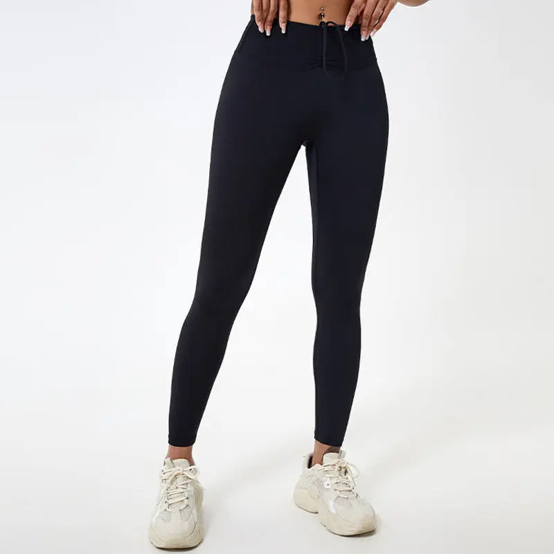 Naked Women Sense Of Hip Raise Yoga Pants  Pre2brand XL-Black