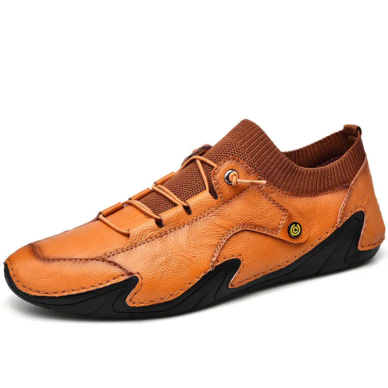 New Low-cut Octopus Men's Casual Leather Shoes - Pre2brand