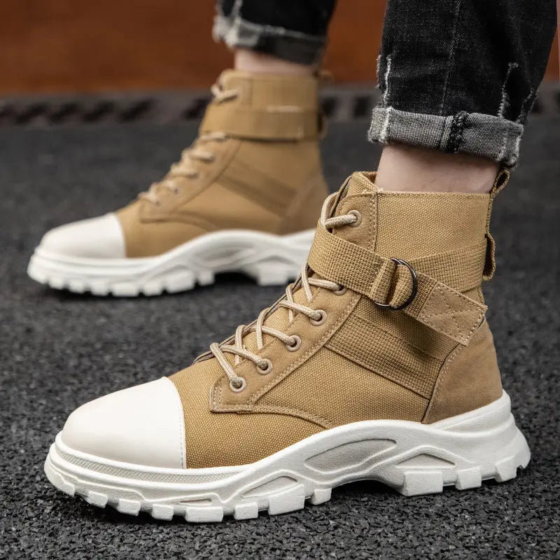 New Martin Boots Men's Casual High-Top Men's Boots - Pre2brand
