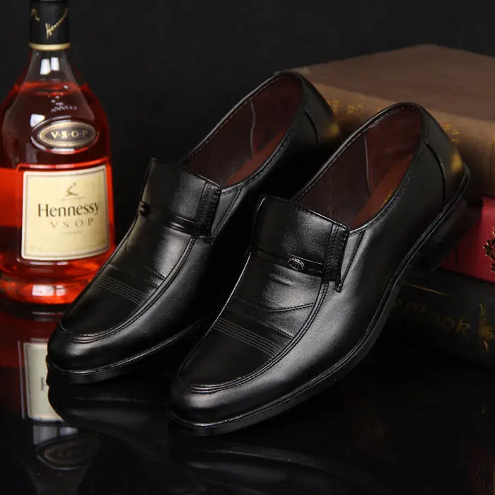 New Men's Business Suits And Casual Leather Shoes - Pre2brand