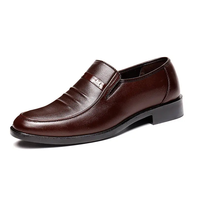 New Men's Business Suits And Casual Leather Shoes - Pre2brand