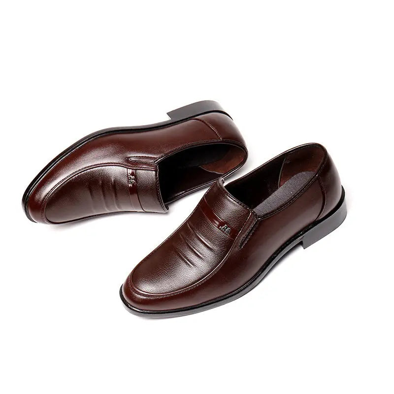 New Men's Business Suits And Casual Leather Shoes - Pre2brand