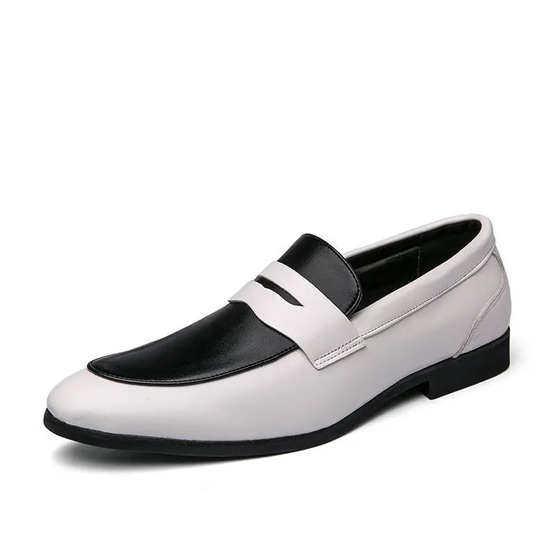 New Style Men's Leather Shoes British Style Business Dress Shoes - Pre2brand