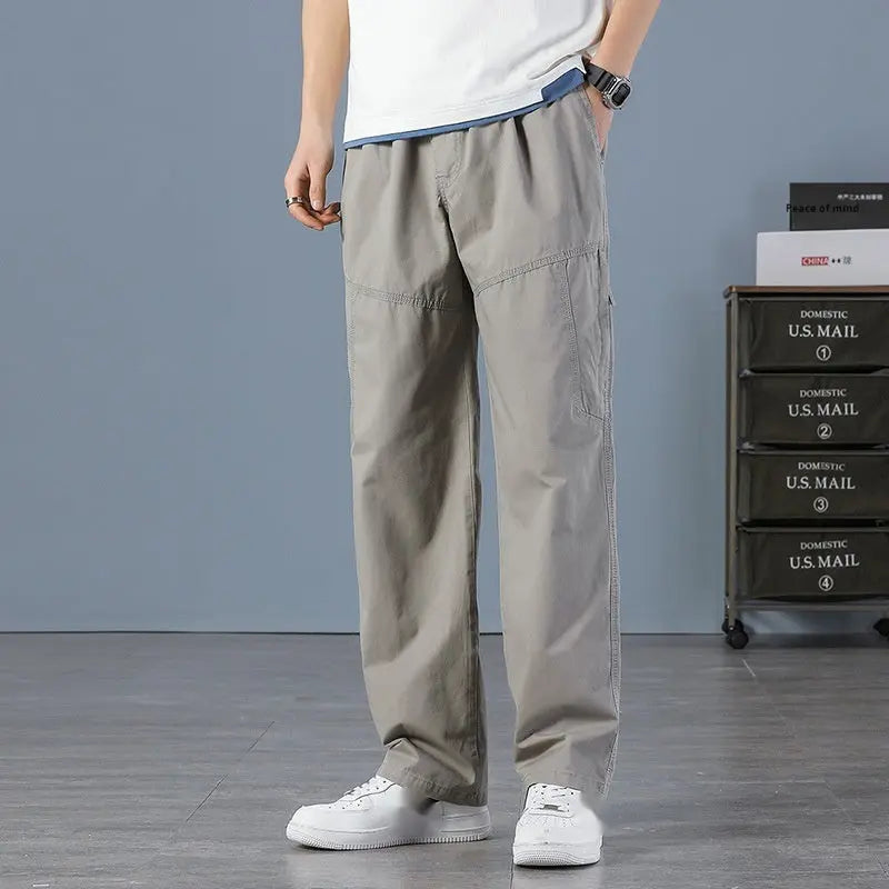 Oversized Cargo Pants Casual Loose Men  Pre2brand