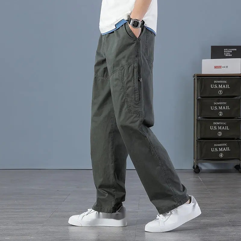 Oversized Cargo Pants Casual Loose Men  Pre2brand