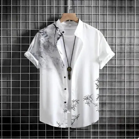 Plus Size Casual 3D Digital Printing Short Sleeve  Pre2brand