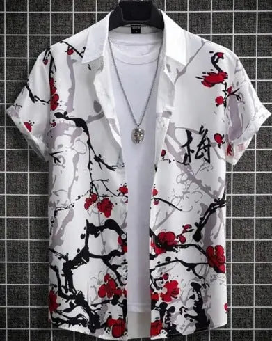Plus Size Casual 3D Digital Printing Short Sleeve  Pre2brand