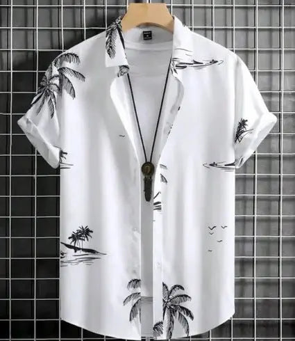Plus Size Casual 3D Digital Printing Short Sleeve  Pre2brand