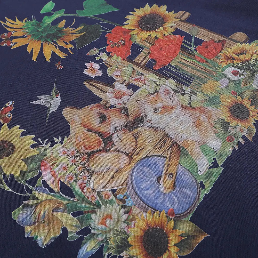 Printed Casual Short-sleeved T-shirt For Men - Pre2brand