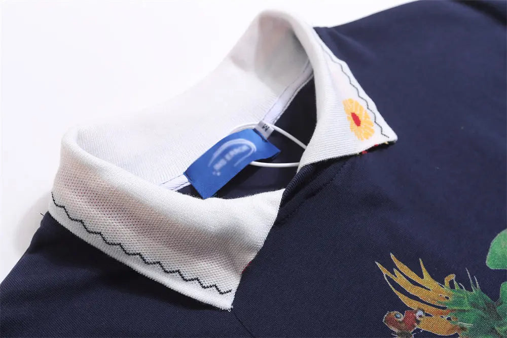 Printed Casual Short-sleeved T-shirt For Men - Pre2brand