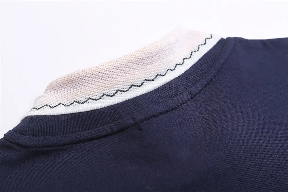 Printed Casual Short-sleeved T-shirt For Men - Pre2brand
