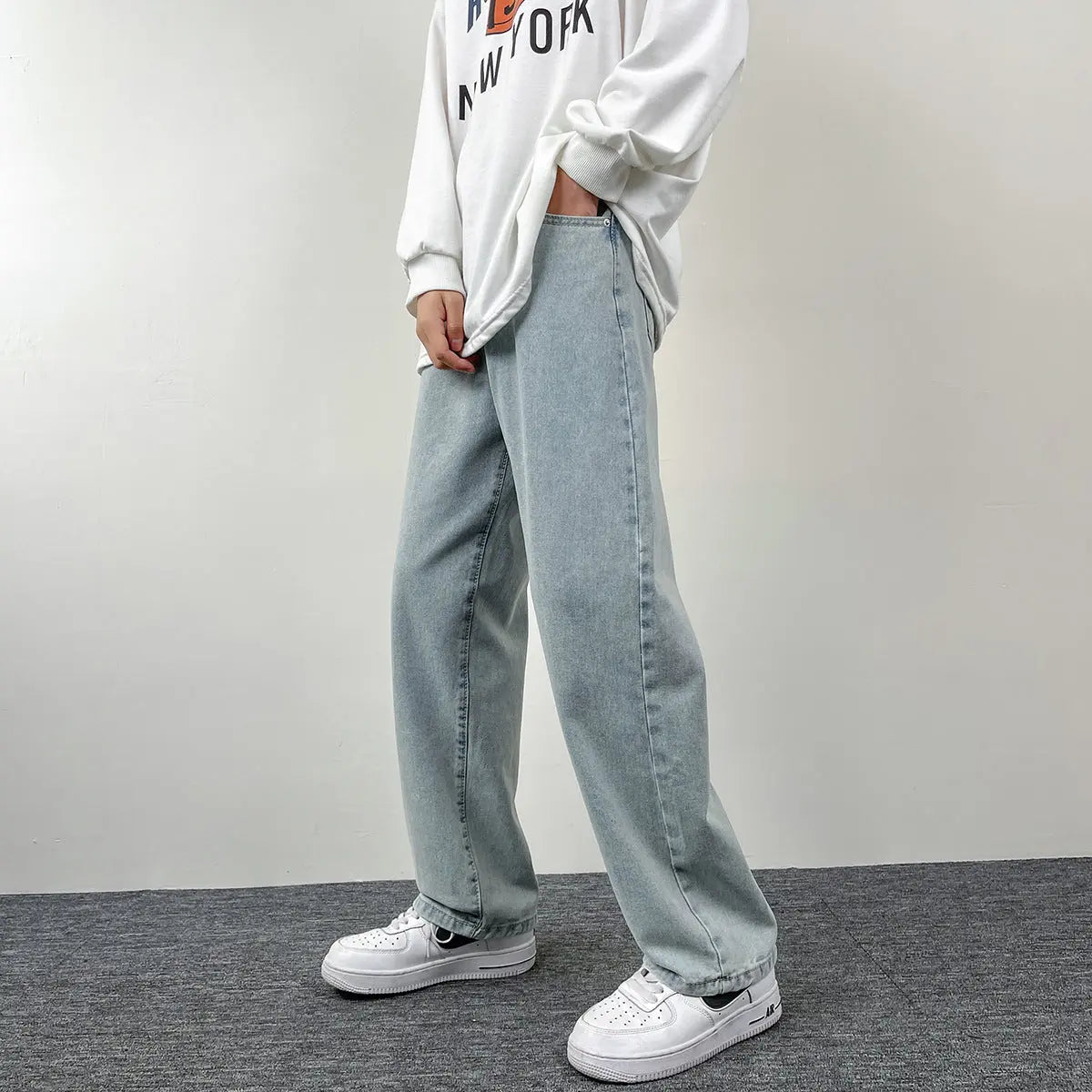 Retro Washed Denim Jeans For Men In All Seasons  Pre2brand