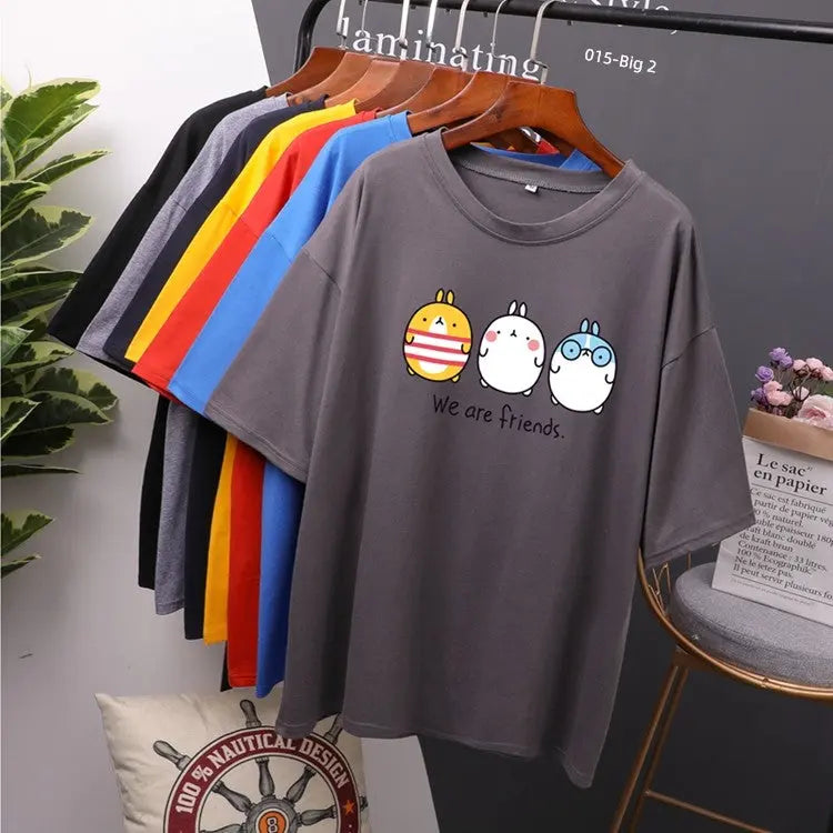 T-Shirt for Women Loose Summer Wear - Pre2brand